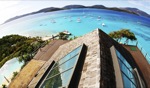 Rooftop view / Necker Island, BVI