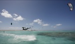 Flying / Sander Lenten, Cowwreck Beach, Anegada