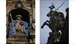 Jakob auf der Kathedrale / Santiago de Compostela