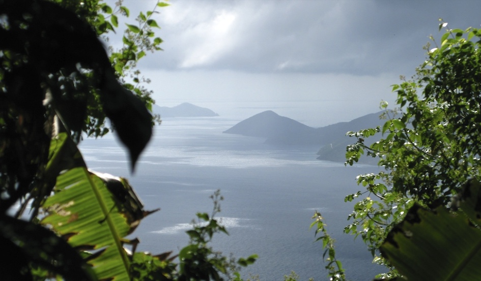 Room with a view / Virgin Gorda from Tortola, British Virgin Islands